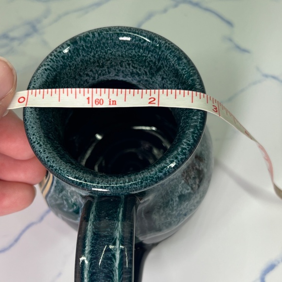 Richmond Hill Inn Hand-Thrown Pottery Coffee Mug with Handle Asheville NC - Picture 8 of 9